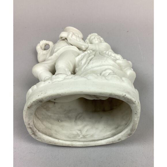 Vintage Figurine Of A Man & Woman Arm In Arm - 9”Hx4.25”L - Picture 7 of 8